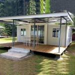 Steel Door Four Bedrooms One Bathroom Luxury 20 40ft Prefab Folding Container