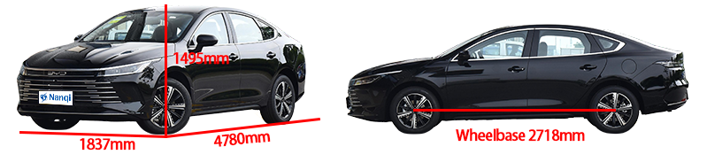 BYD Destroyer 05 Plug-In Hybrid 5 Seater Sedan Car New Energy Vehicle