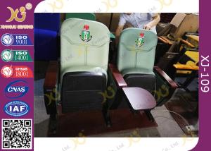 China Lagos Nigeria University Auditorium Theater Seating Cushion Fabric With Customized Logo factory