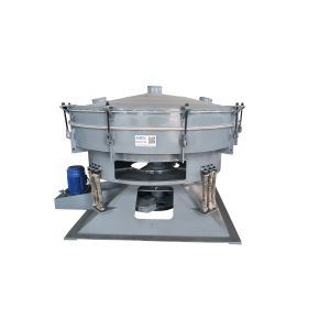 China 1500mm Carbon Steel Tumbler Screen Machine for Aluminium Oxide Powders Three Dimensional Elliptical Movement factory