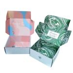 Thickened Luxury Rigid Box Packaging , Foldable Corrugated Cardboard Gift Boxes
