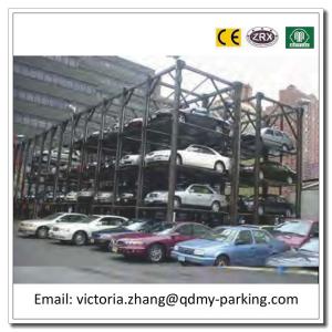China Hydralic and Motor Drive Simple Mode Triple Stacker Parking Lift 3 Level Parking Lift factory