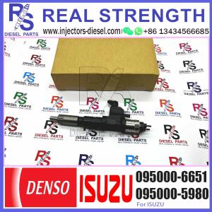 China diesel fuel injector nozzle 095000-6650 095000-6651 095000-6652 095000-6653 095000-6654 8-98030550-1 injector for ISUZU factory