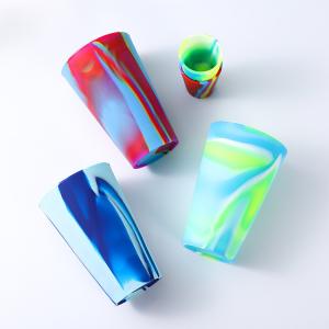 China Straight Up Custom Silipint Cups Outdoor Sili Pint Glass OEM ODM factory