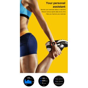 China DT92 Smart Watch Women Men Call 1.3 Inch Touch Screen Retina Display Scree Round Charging Smartwatch 2020 PK L13 L16 factory