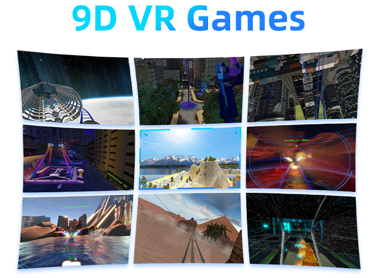 32'' Screen VR Shooting Simulator Rotating 720 Degree Pedulum Flight Shooting Game Machine