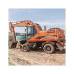Original Used Doosan Dh210w-9 Wheeled Excavator 21 Ton In Shanghai