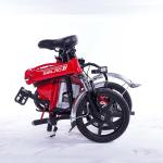 Mejor 14 Inch Electric Bike Foldable Electric Bicycle For Adult Easy Storage