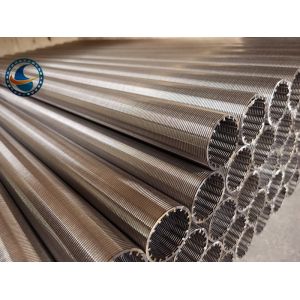 China Slot 0.02mm Wedge Wire Mesh , Johnson Screen Pipe factory