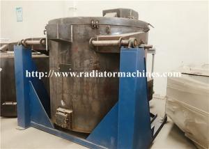 China 1000kg Aluminum Titling Electric Crucible Melting Furnace 1.7*1.6*1.4m Dimension factory