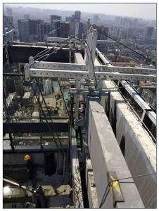 China High rise maintenance Malaysia aluminium temporary gondola ZLP630 for sale factory