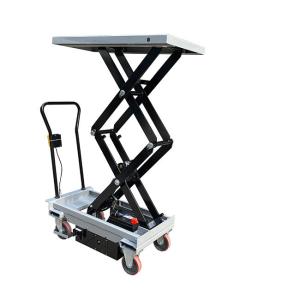 China 500kg Portable Scissor Lift Tables Double Scissor Mobile 1010mmx520mm factory