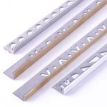 Color PVD Coated L Shaped Metal Trim Strip Rose Blonde Finish Stainless Steel
