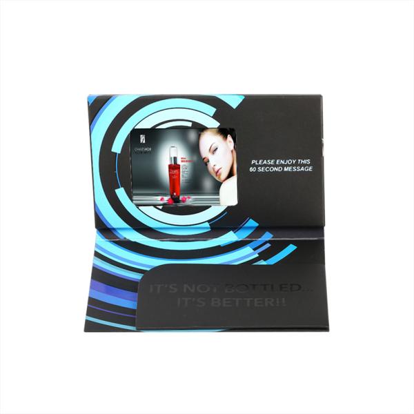 China 2.4 Inch LCD Video Business Cards Multipage Printing For promotion ROHS Certificate factory