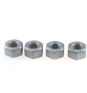 China DIN 934 Hot Dipped Galvanized Hex Nut Carbon Steel M8 M10 For Rough Surfaces factory