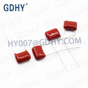 China 333J630V 0.033UF 630V MEF CL21 Polyster Film Capacitor factory