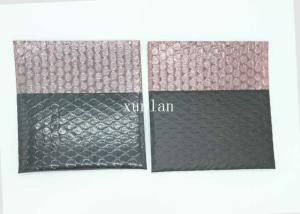 China Shiny / Matte Black Conductive Bag , Film Composite Flat Poly Mailers factory