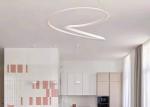 Metal Aluminum Interior Decoration Chandelier Lighting Fixtures large led