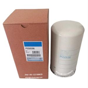 China Excavator parts hydraulic engine oil filter element 4484495 1-13240232-1 8-94396375-4 LF16045 P550596 factory