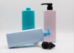 500ml PET Plastic Cosmetic Bottles Black Lotion Pump For Cosmetic Packaging