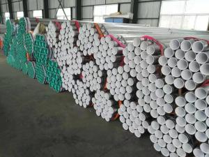 China High Extensibility Large Caliber Plastic Coated Q235 Steel Pipe factory