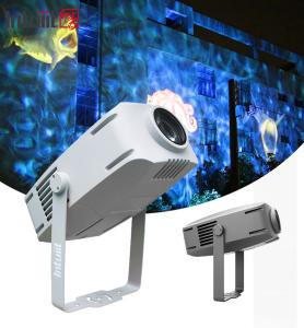 China Advertising Theme Park IP65 Waterproof Outdoor Water Wave Effect Night Lights Projector 200w Led Water Wave Effect Light factory