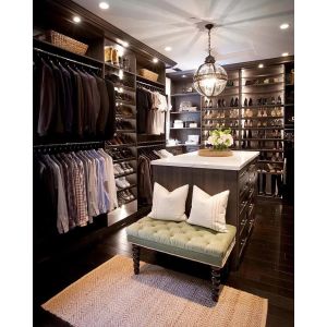 Stylish Wardrobe Cloakroom OEM ODM Custom Closet Furniture Artificial Stone