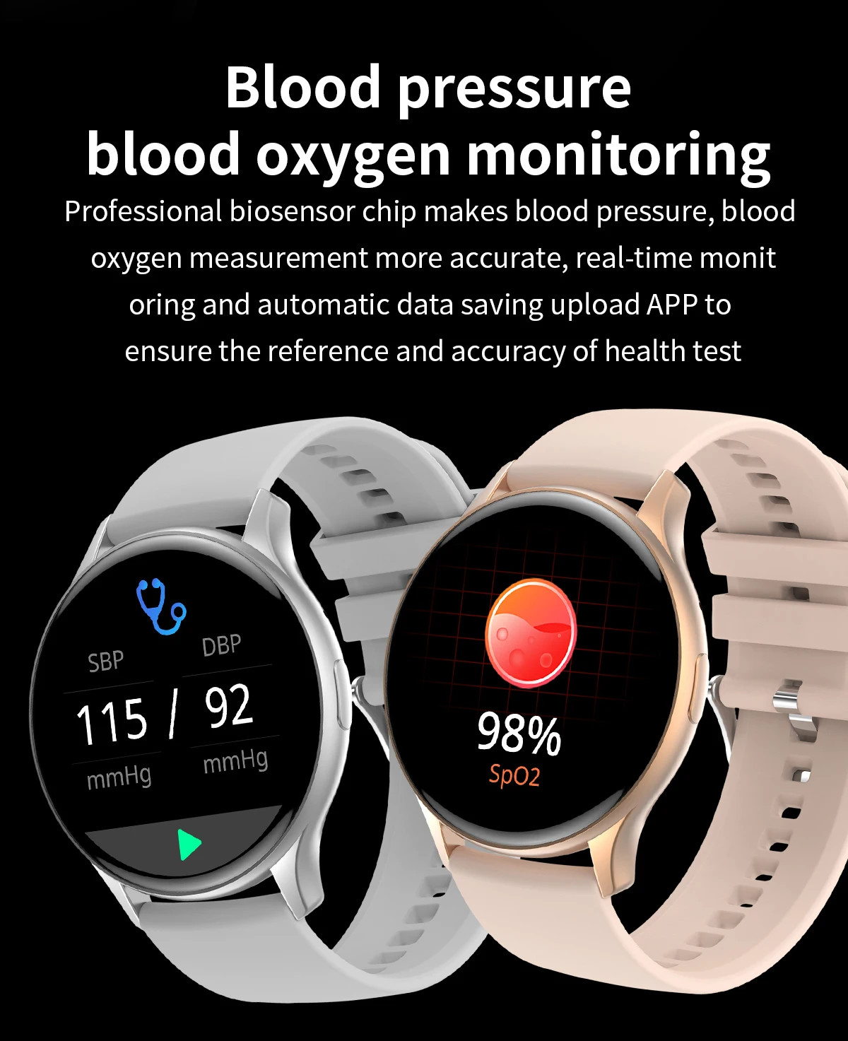 Touchscreen NFC Outdoor Smart Watch Waterproof Amoled Display