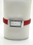 Fashion Leather Strap Quartz Watch Stylish White Dial Watches Custom Engraving