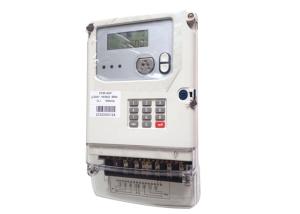 China Keypad Prepaid Electricity Meter , 3 Phase 4 Wire Energy Meter For Residential factory
