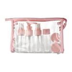 Portable Clear Skin Care Packaging PS Cream Jar for Customized Color Shape