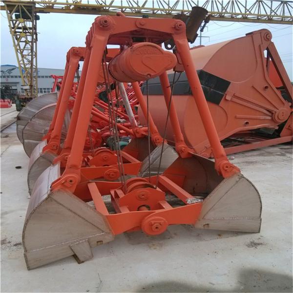Electric Mechanical Grapple Clamshell Grabber For Crane And Excavator