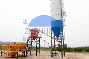China HZS25 Ready Mix Batching Plant, Precast Concrete Plant Equipment factory