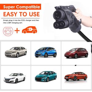 DC Charging EV Adapter CCS2 to GBT Connector CHAdeMO to GBT CCS1 to GBT for