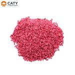 Running Track 1mm-3mm EPDM Rubber Granules Impact Absorbing Rubber Particles