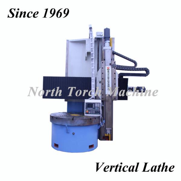 China Turning Disc Plate Single Column CNC Lathe Machine factory