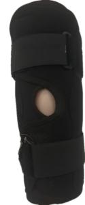 China Breathable Spacer Fabric Hinged Knee Brace , Wraparound Knee Support factory