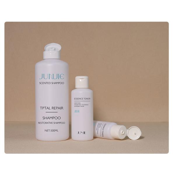 60ml 120ml 500ml Flip Top Cap Pump PET Plastic Shampoo Bottle Body Lotion Packaging For Cosmetic Packaging