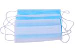 Anti Virus Civil Standard Sanitary 3 ply White Disposable Non-woven Fabric Face