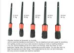 5pcs Car Cleaning Brush Kit Automative Detailing Brush 8.07"