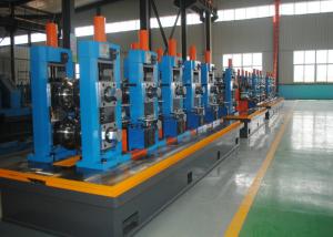 China High Precision Carbon Steel ERW Tube Mill Line With Worm Adjustment factory