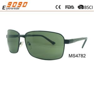 China New arrival and hot sale of metal sunglasses, UV 400 Protection Lens factory