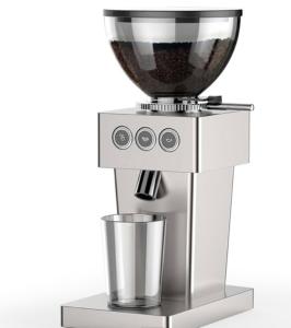 China Digital Setting Portable Coffee Grinder With Stainless Steel Blade 60mm 250g factory