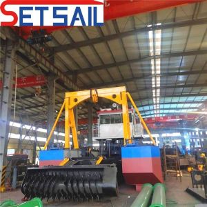 Marine Steel Trailing Hopper Suction Dredger with Total Width 4.5m-12m and