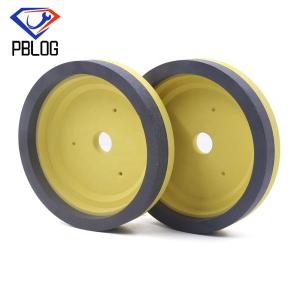 China Manufacture Wide Edge Glass Bevelling Machine Large Size Bowl Type Resin Grinding Wheel factory