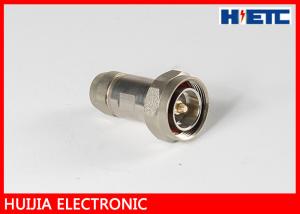 China Communication 1/2 Feeder Cable Rf Antenna Connector , Male ST Clamp Electornic Antenna Cable Connectors factory