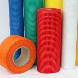 China Different colors fiberglass self - adhesive net used for construction material on the wall factory
