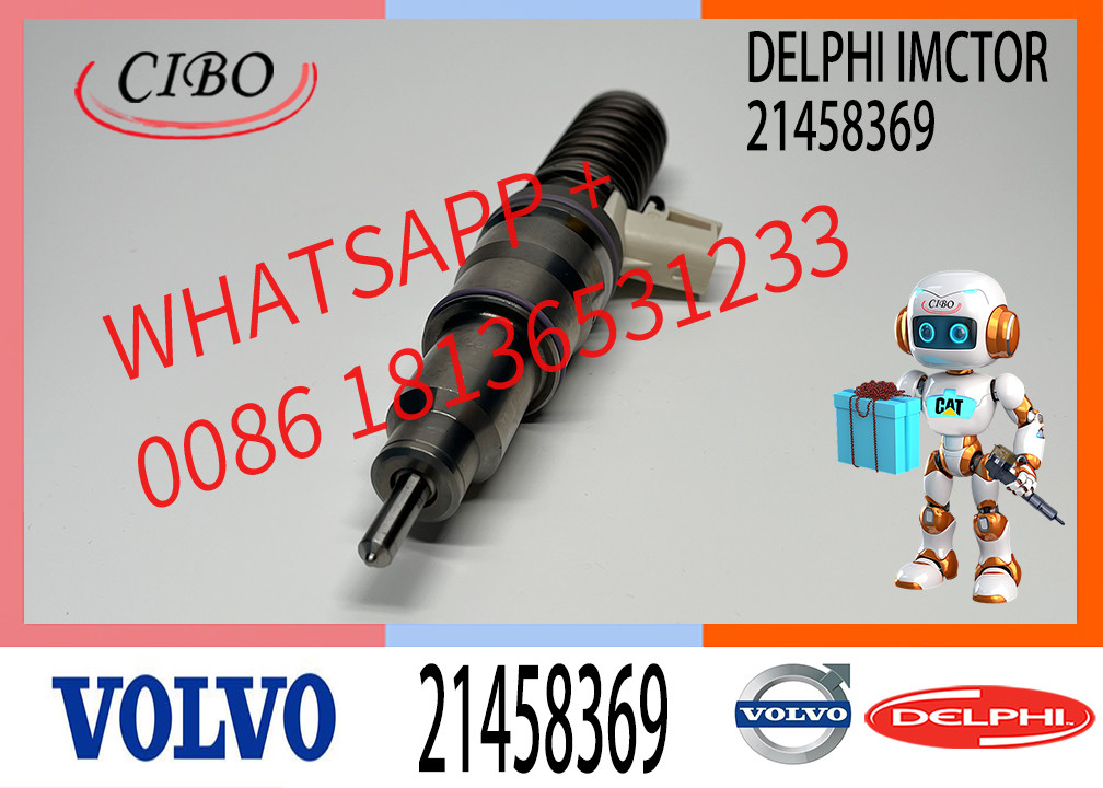21458369 D13 D16 Engine Fuel Injector 85013160 21569200 Fuel Inyectores Bosch 20972225 21569191 22012829