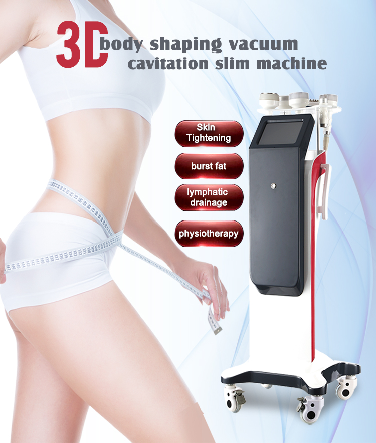 Effective 40k Ultrasonic Vacuum Cellullite Reduction Machine For Body Slimming