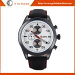Brown Leather Watch Vintage Watches Man Business Watch Quartz Analog Watch